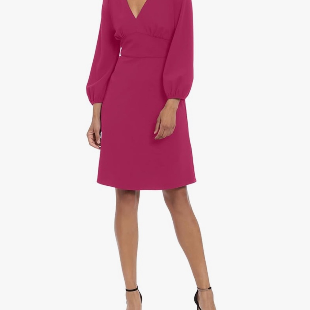 Donna Morgan Cherries Jubilee Elegant Pink Dress